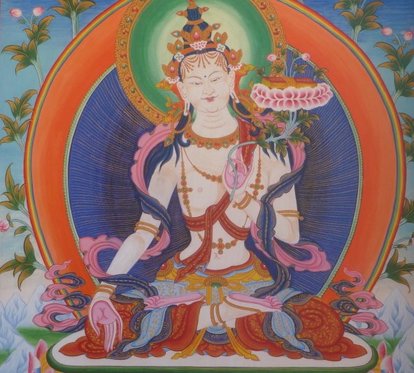 Manjushri weiß