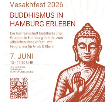 Teil des Flyertitelbildes Vesakh 2026